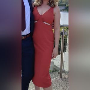 Orange Abercrombie Dress